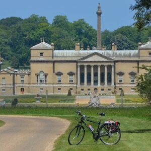 nc450 holkham hall house bike