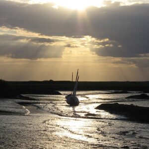 nc450 brancaster creek sunset XH