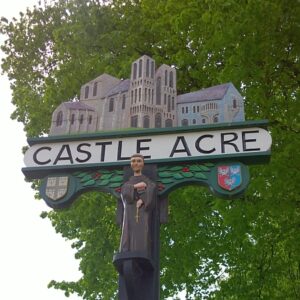ni450 Castle Acre sign XH