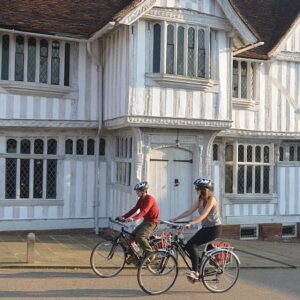 si450 lavenham guildhall cyclists across3