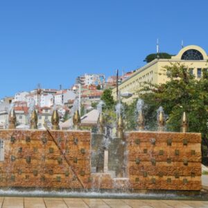 p450 lis Lisbon city gold fountains