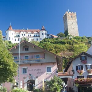 g450 tower above village Munich2Salzburg