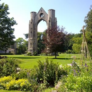 nc450 walsingham estate gardens ruins XH