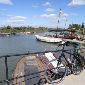 s450 val albufera el palmar bike on bridge