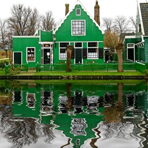 N450 ZaanseSchans houses reflection bb