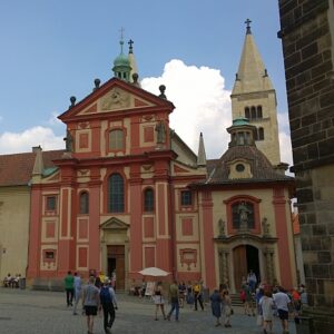 GW450 Prague castle courtyard XH