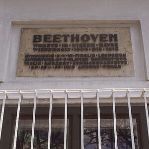 Beethoven's house Vienna Danube cycling holidays
