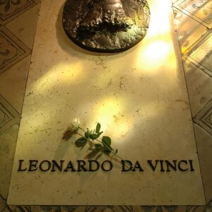 Leonardo da Vinci's resting place Amboise Loire Valley France