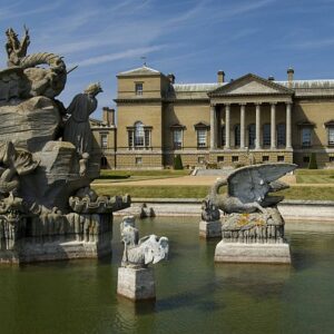 Holkham Hall fountains north Norfolk