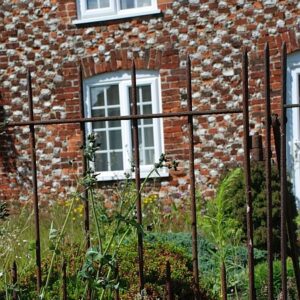 great massingham flint and brick chequerboard cottages