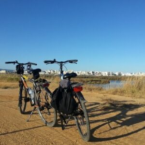 Faro view Algarve cycling holidays