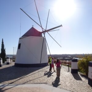 Castro marim windmill Algarve cycling holidays