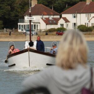 Bawdsey to Felixstowe Ferry takes bikes