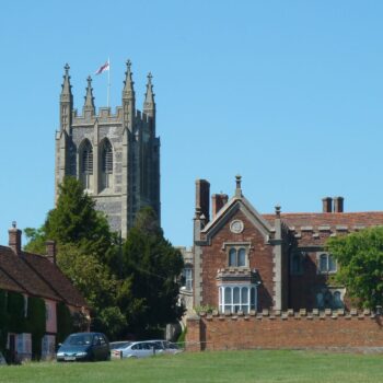 Long Melford in the Suffolk wool towns