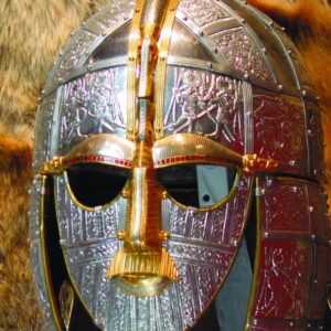 See the Sutton Hoo mask replica at Sutton Hoo Suffolk