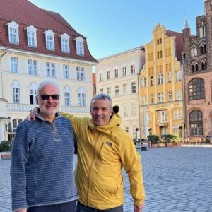 Stralsund Andy & Thomas Cycle Breaks Baltic Coast team Gemany